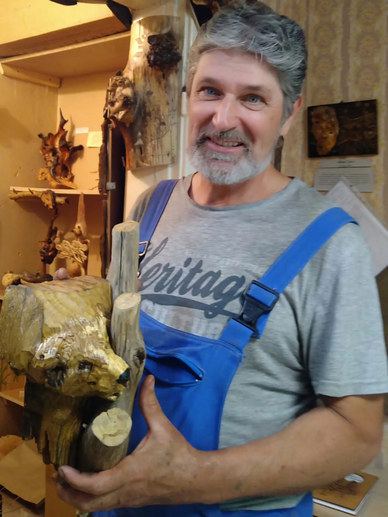 Открытие выставки Сергея Сошнева