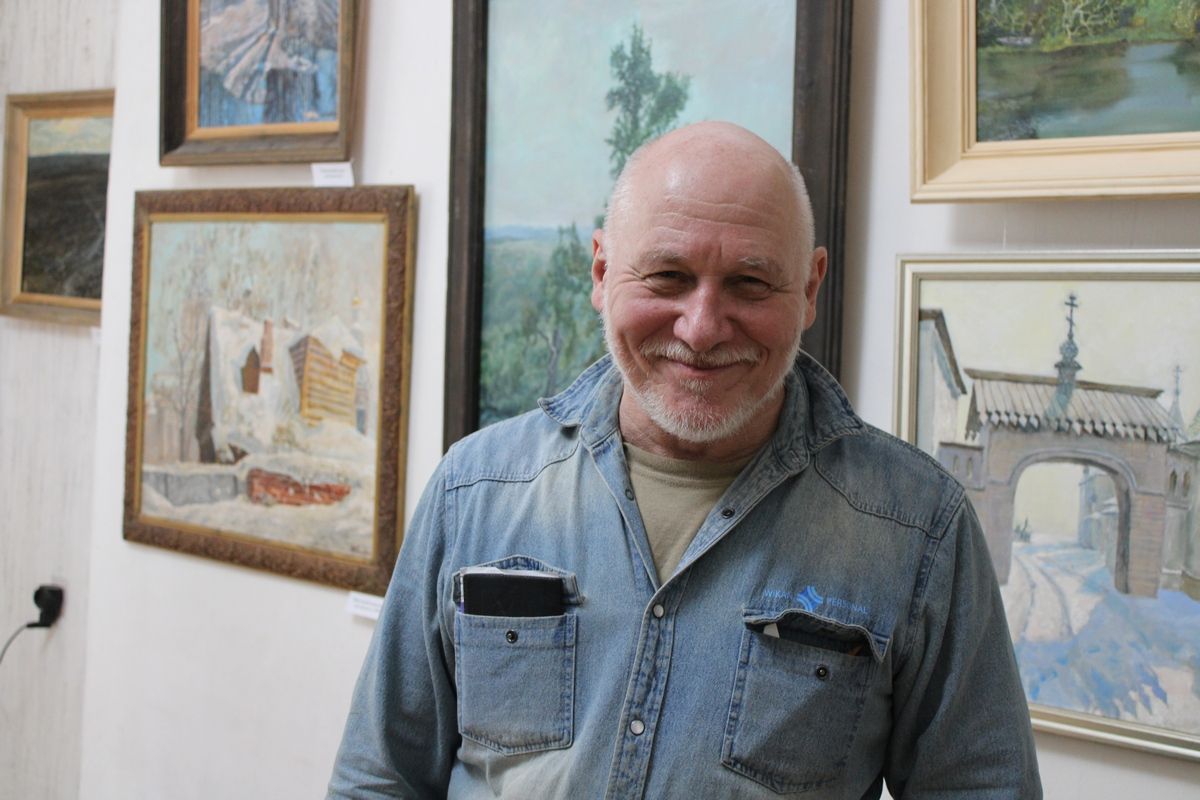 Открытие выставки Михаила Блейхера