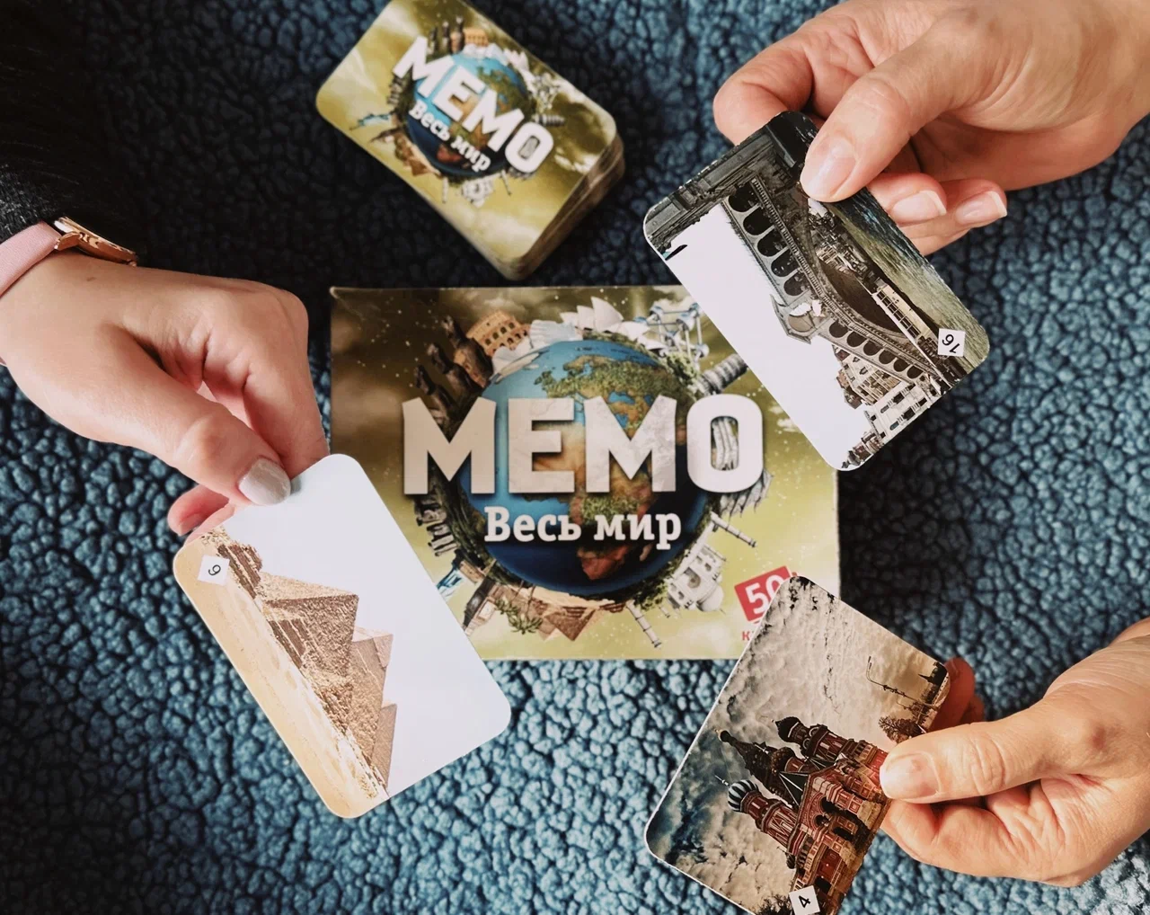 Настольная игра «МЕМО» с клубом «Настолочка»